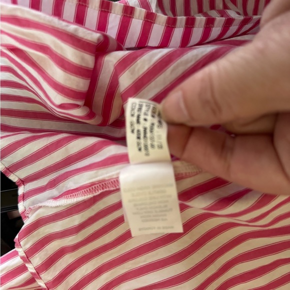 johnnie-O Pink and White Striped Tunic - Picture 8 of 8